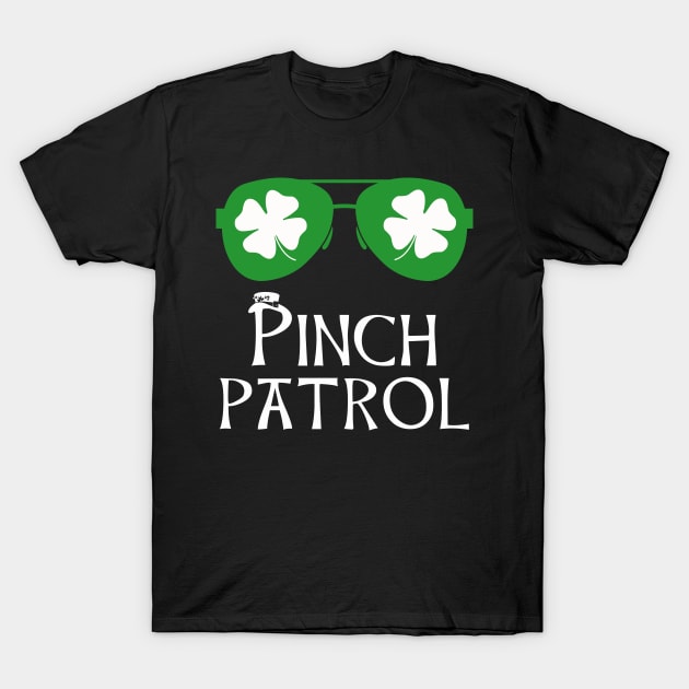 Pinch Patrol | St. Patrick's Day Shamrock T-Shirt Gift T-Shirt by MerchMadness